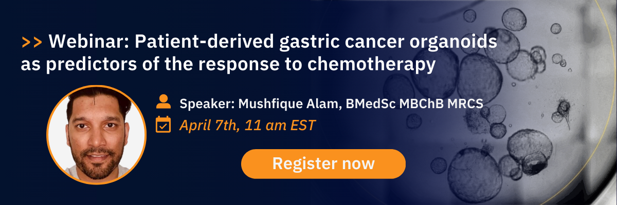 Join us on April 7th for a webinar on cancer organoids using Omni