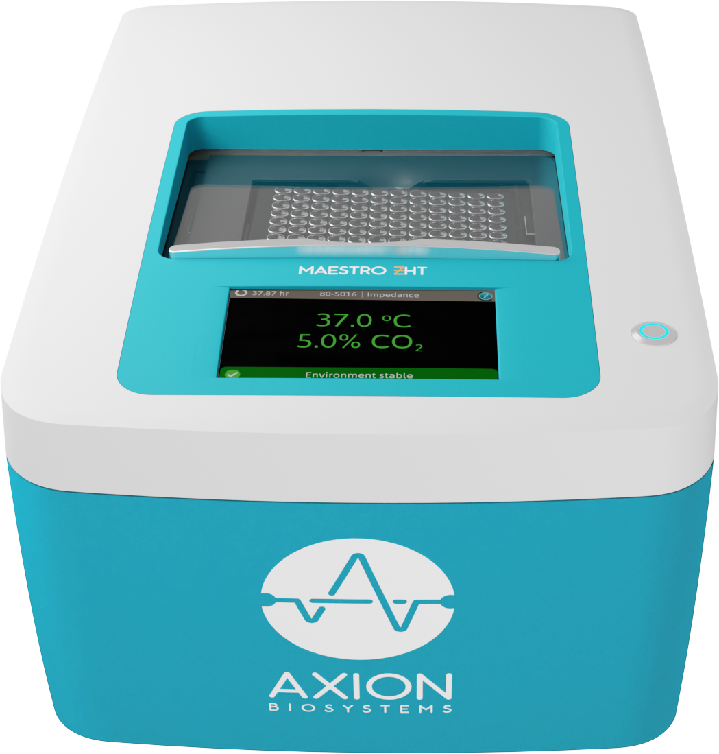 Maestro ZHT Impedance System: The best benchtop
live-cell assay system from Axion BioSystems