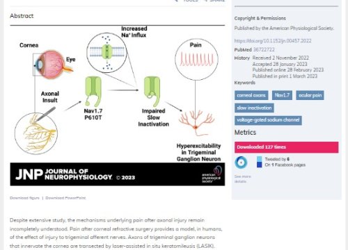 Nav1.7 P610T mutation