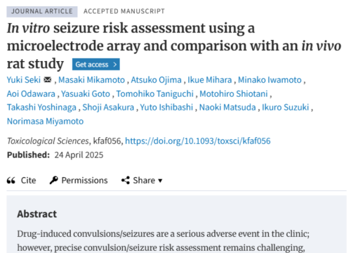 Toxicological Sciences, 24 April 2025