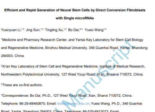 Stem Cells, 25 January 2025