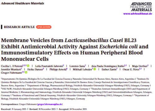 Advanced Healthcare Materials, 05 December 2025